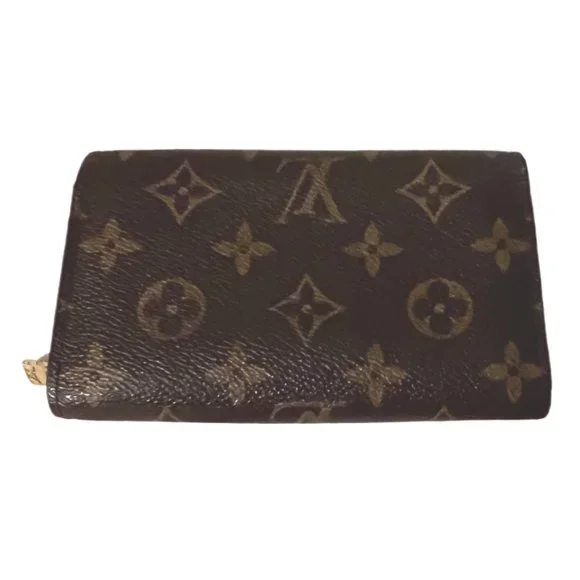 Louis Vuitton Porte Monnaie Tresor Brown Monogram Wallet - Picture 4 of 14